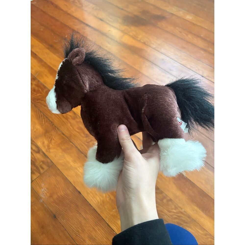 Webkinz Clydesdale Horse Plush